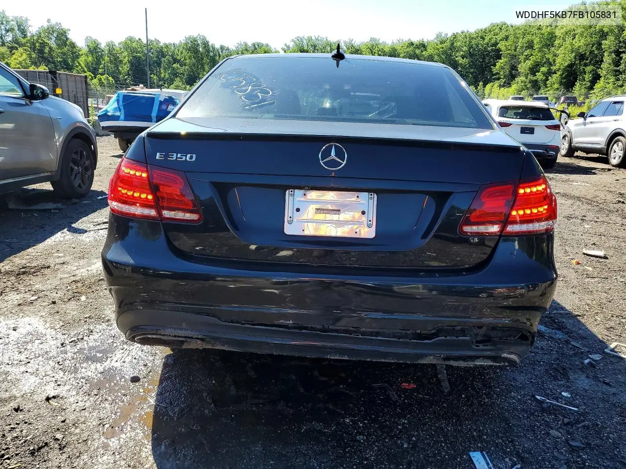 2015 Mercedes-Benz E 350 VIN: WDDHF5KB7FB105831 Lot: 58323696