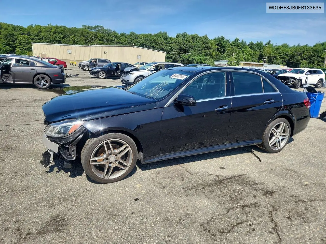 2015 Mercedes-Benz E 350 4Matic VIN: WDDHF8JB0FB133635 Lot: 60400796