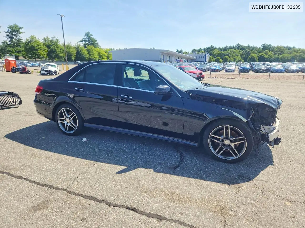 2015 Mercedes-Benz E 350 4Matic VIN: WDDHF8JB0FB133635 Lot: 60400796