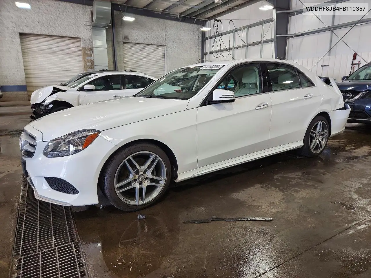 2015 Mercedes-Benz E 350 4Matic VIN: WDDHF8JB4FB110357 Lot: 61248206