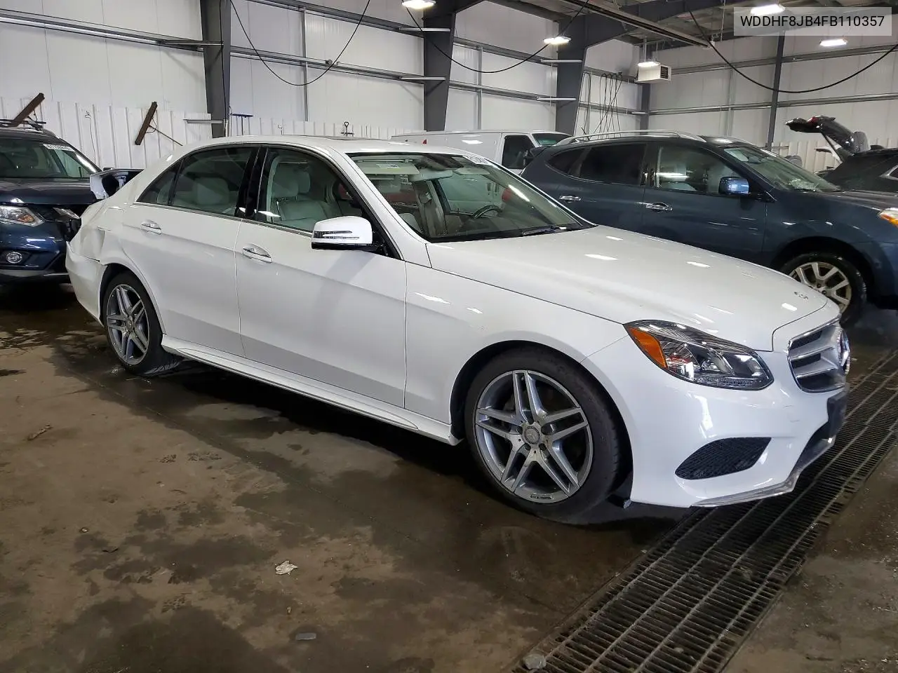 2015 Mercedes-Benz E 350 4Matic VIN: WDDHF8JB4FB110357 Lot: 61248206