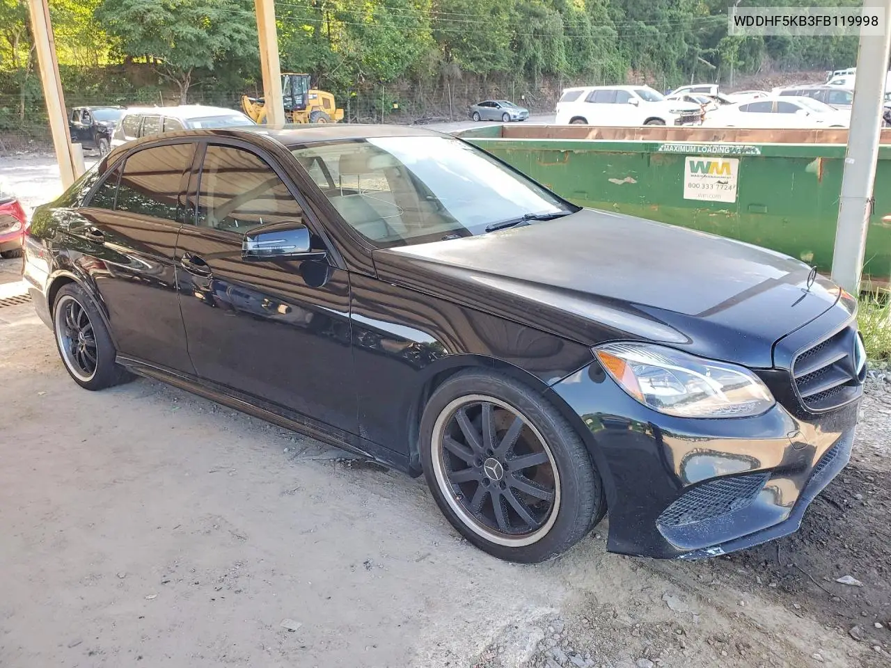 2015 Mercedes-Benz E 350 VIN: WDDHF5KB3FB119998 Lot: 61788176