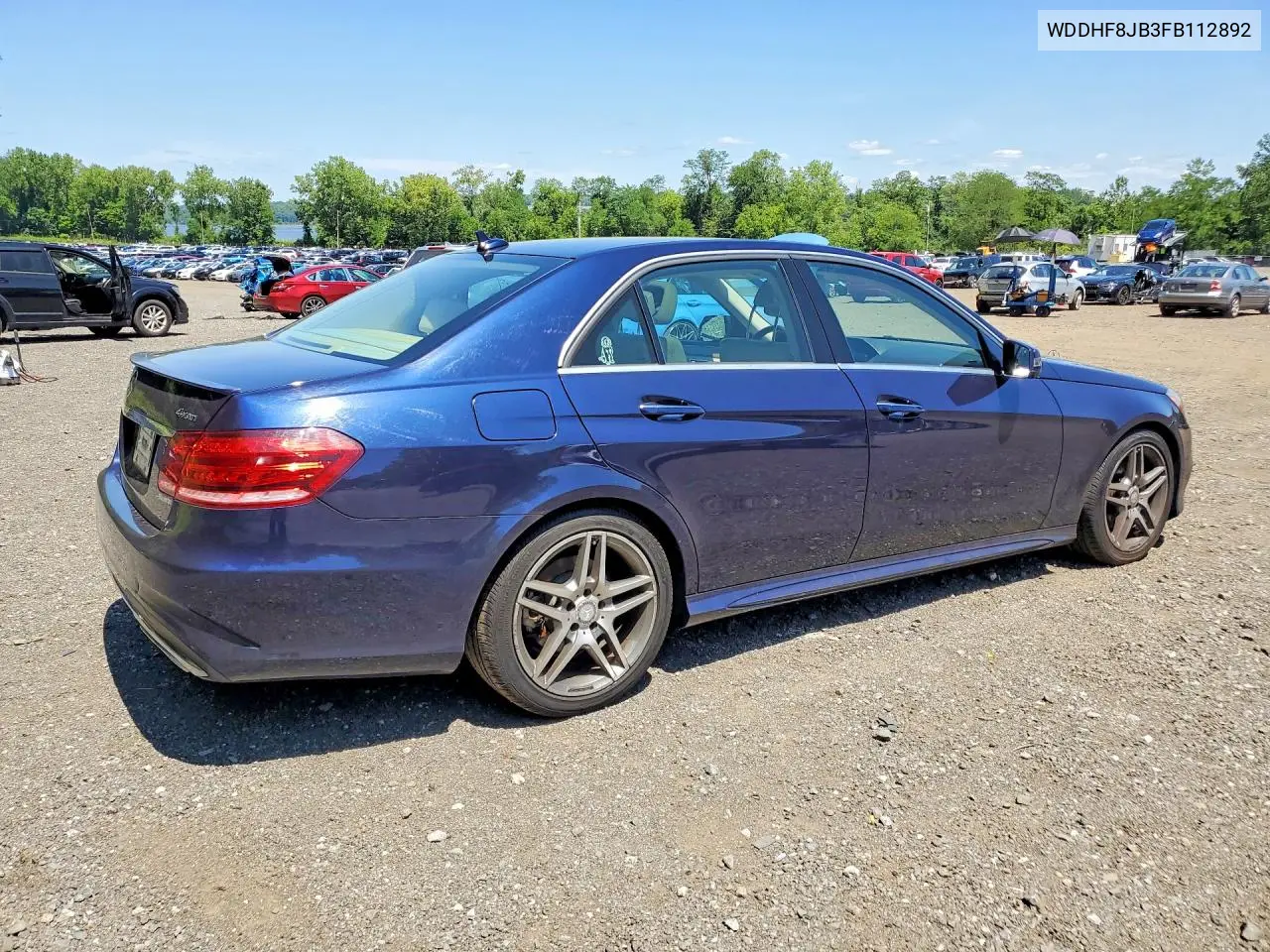 2015 Mercedes-Benz E 350 4Matic VIN: WDDHF8JB3FB112892 Lot: 61814196