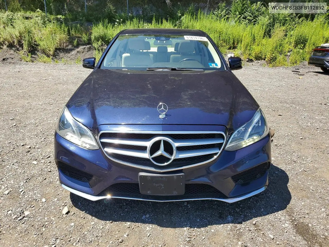 2015 Mercedes-Benz E 350 4Matic VIN: WDDHF8JB3FB112892 Lot: 61814196