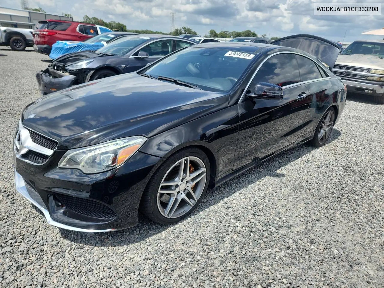 2016 Mercedes-Benz E 400 VIN: WDDKJ6FB1GF333208 Lot: 58040906