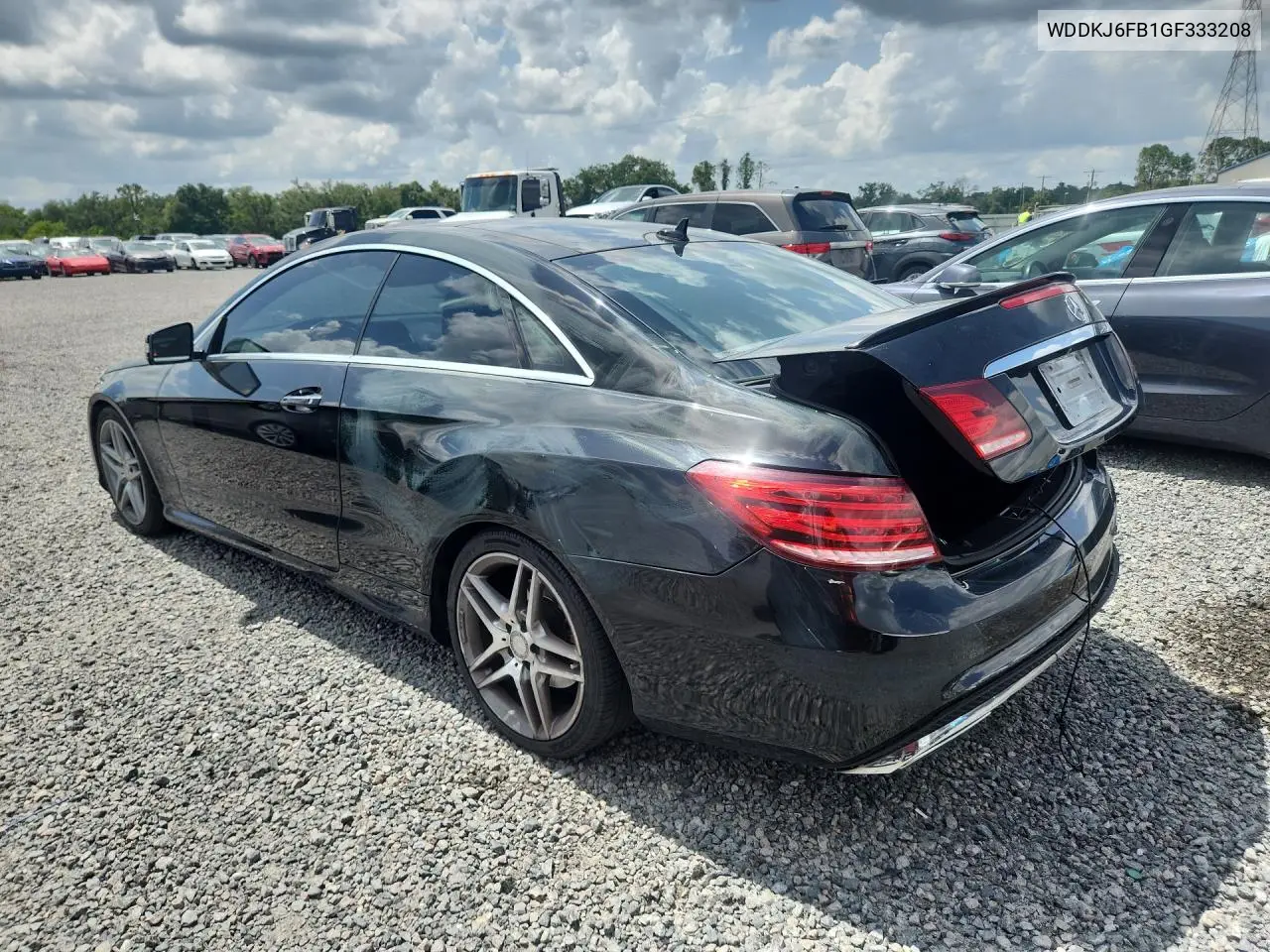 2016 Mercedes-Benz E 400 VIN: WDDKJ6FB1GF333208 Lot: 58040906