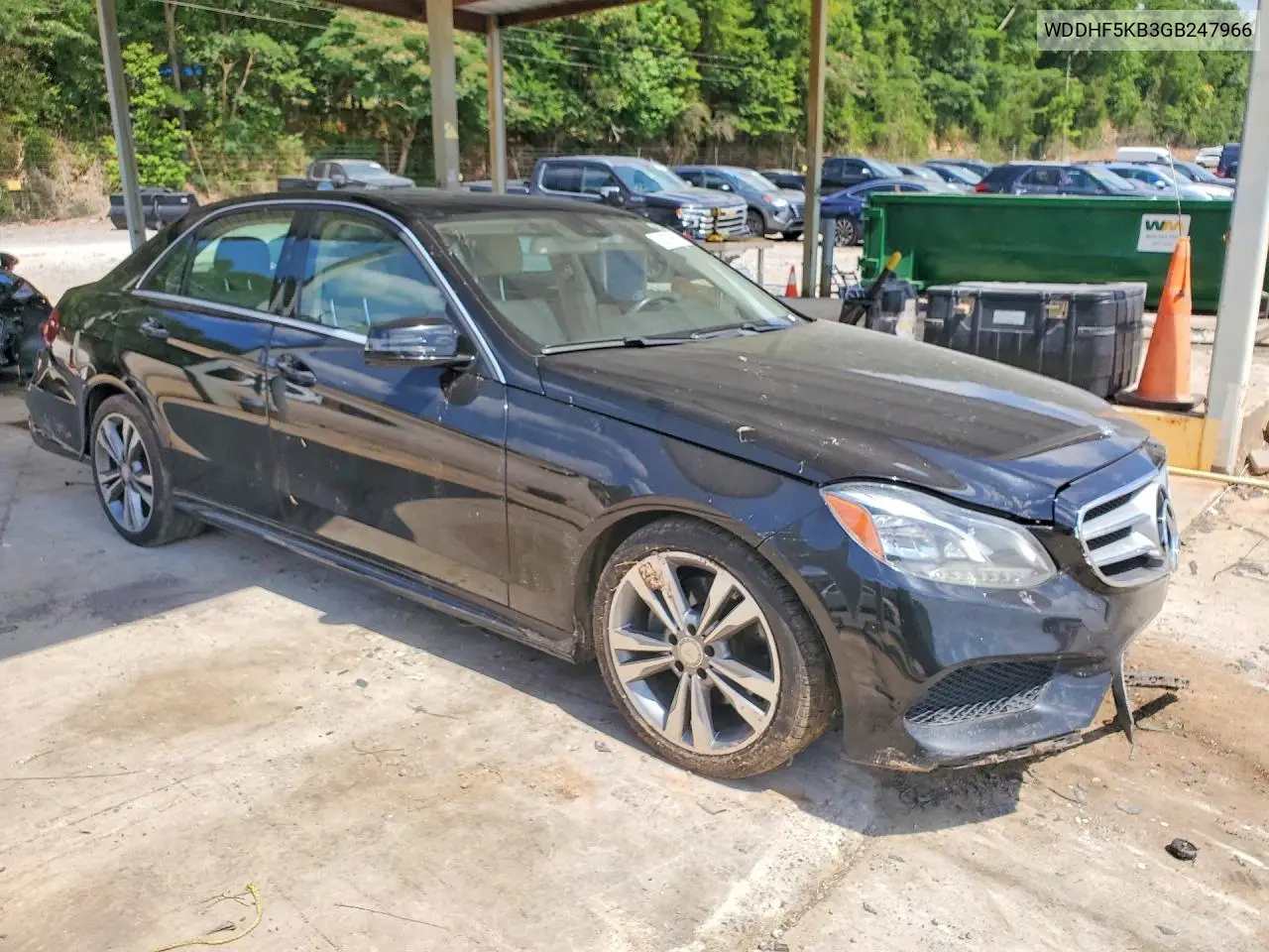 2016 Mercedes-Benz E 350 VIN: WDDHF5KB3GB247966 Lot: 58870956
