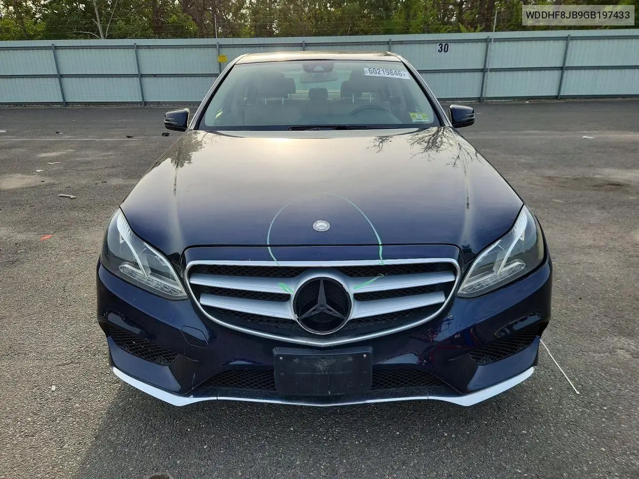 2016 Mercedes-Benz E 350 4Matic VIN: WDDHF8JB9GB197433 Lot: 60219846