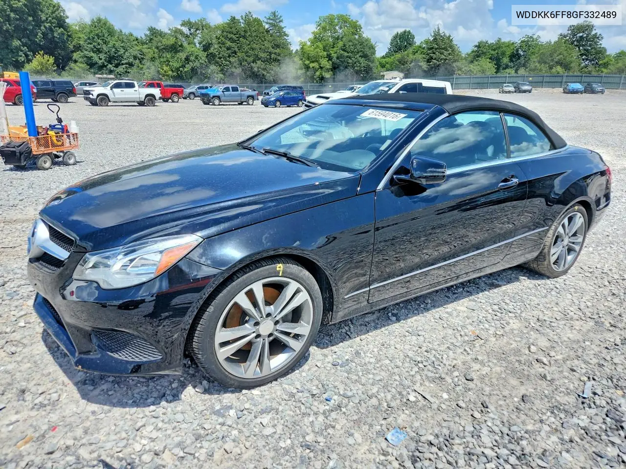2016 Mercedes-Benz E 400 VIN: WDDKK6FF8GF332489 Lot: 61594016