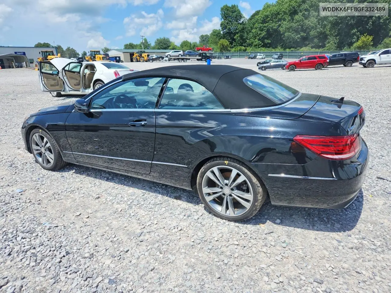 2016 Mercedes-Benz E 400 VIN: WDDKK6FF8GF332489 Lot: 61594016