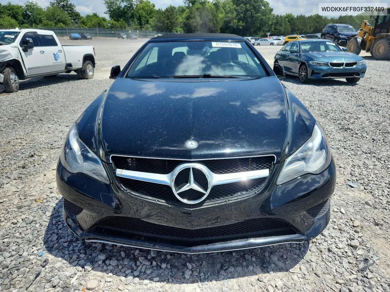 2016 Mercedes-Benz E 400 VIN: WDDKK6FF8GF332489 Lot: 61594016