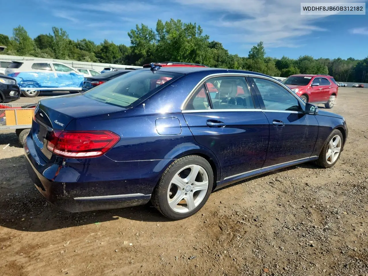 2016 Mercedes-Benz E 350 4Matic VIN: WDDHF8JB6GB312182 Lot: 61866886