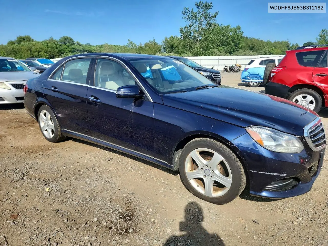 2016 Mercedes-Benz E 350 4Matic VIN: WDDHF8JB6GB312182 Lot: 61866886