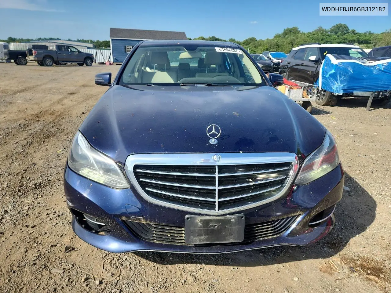 2016 Mercedes-Benz E 350 4Matic VIN: WDDHF8JB6GB312182 Lot: 61866886