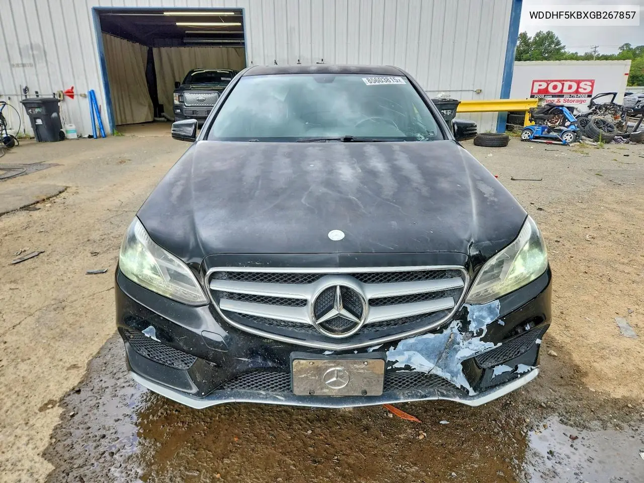 2016 Mercedes-Benz E 350 VIN: WDDHF5KBXGB267857 Lot: 85603815