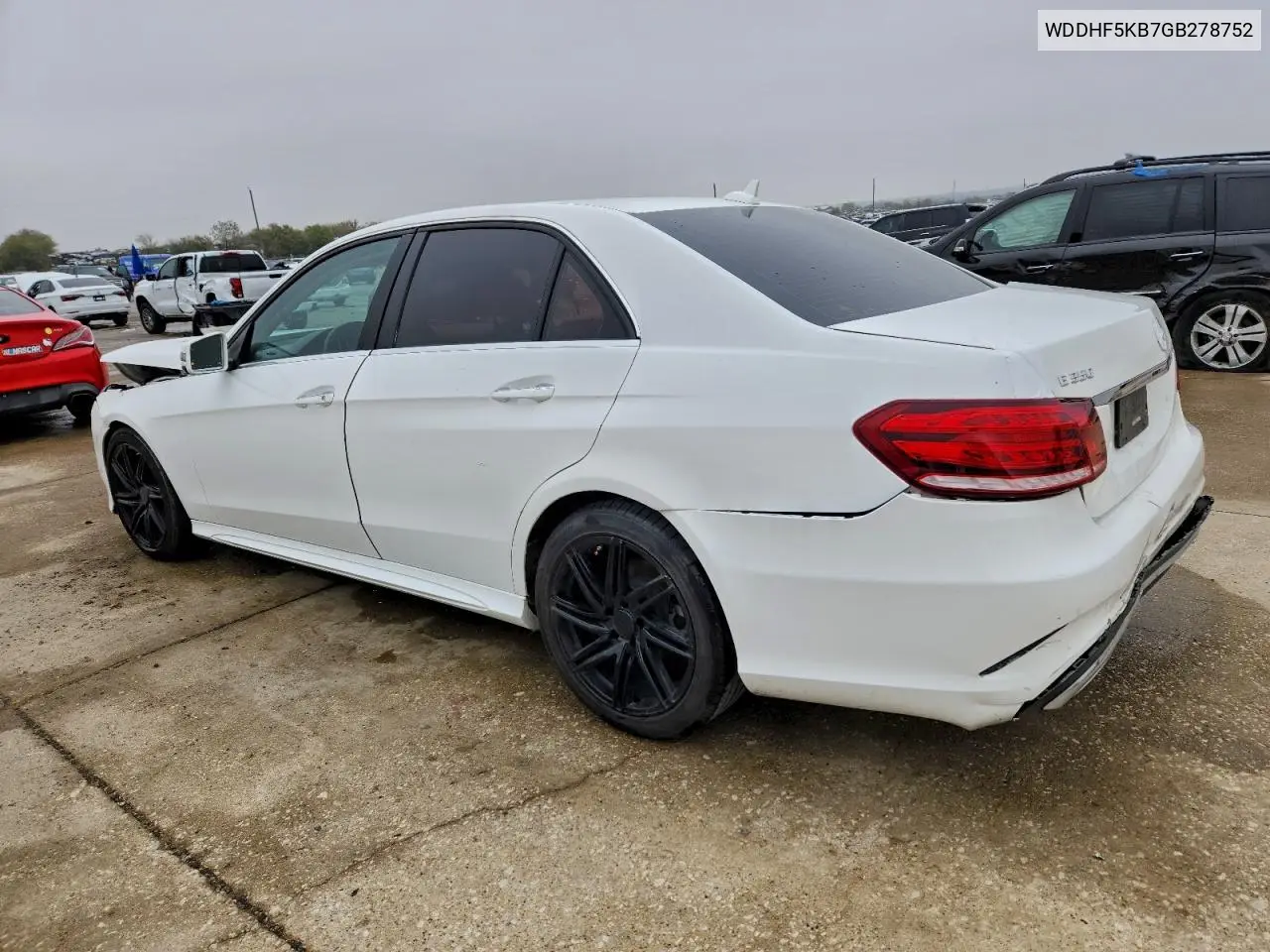 WDDHF5KB7GB278752 2016 Mercedes-Benz E 350