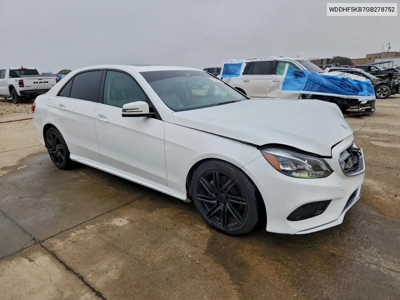 WDDHF5KB7GB278752 2016 Mercedes-Benz E 350