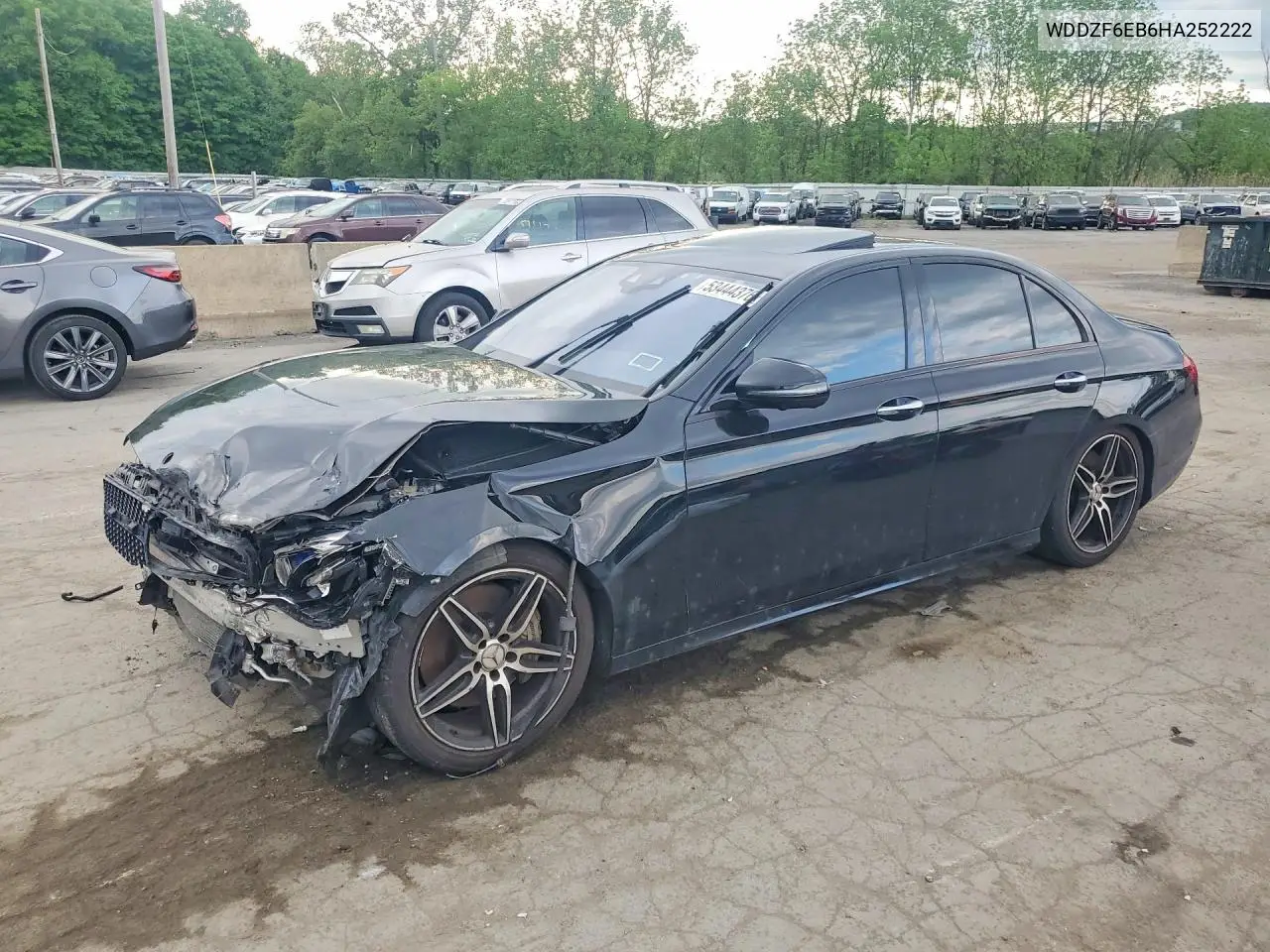 2017 Mercedes-Benz E 43 4Matic Amg VIN: WDDZF6EB6HA252222 Lot: 53444376