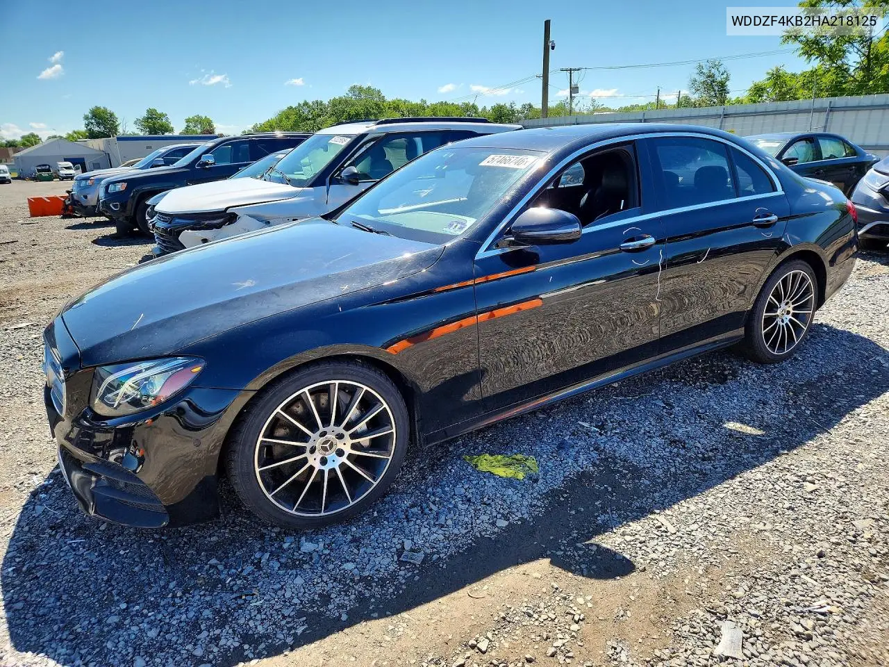 2017 Mercedes-Benz E 300 4Matic VIN: WDDZF4KB2HA218125 Lot: 57466746
