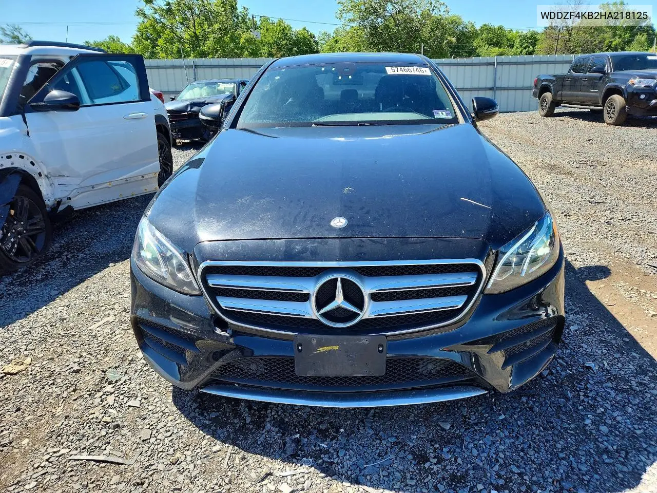 2017 Mercedes-Benz E 300 4Matic VIN: WDDZF4KB2HA218125 Lot: 57466746