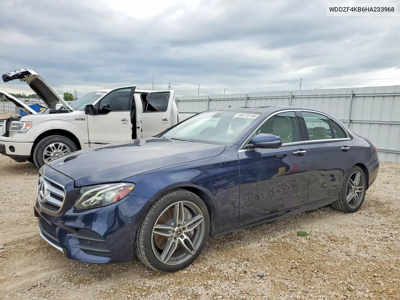2017 Mercedes-Benz E 300 4Matic VIN: WDDZF4KB6HA233968 Lot: 58419146