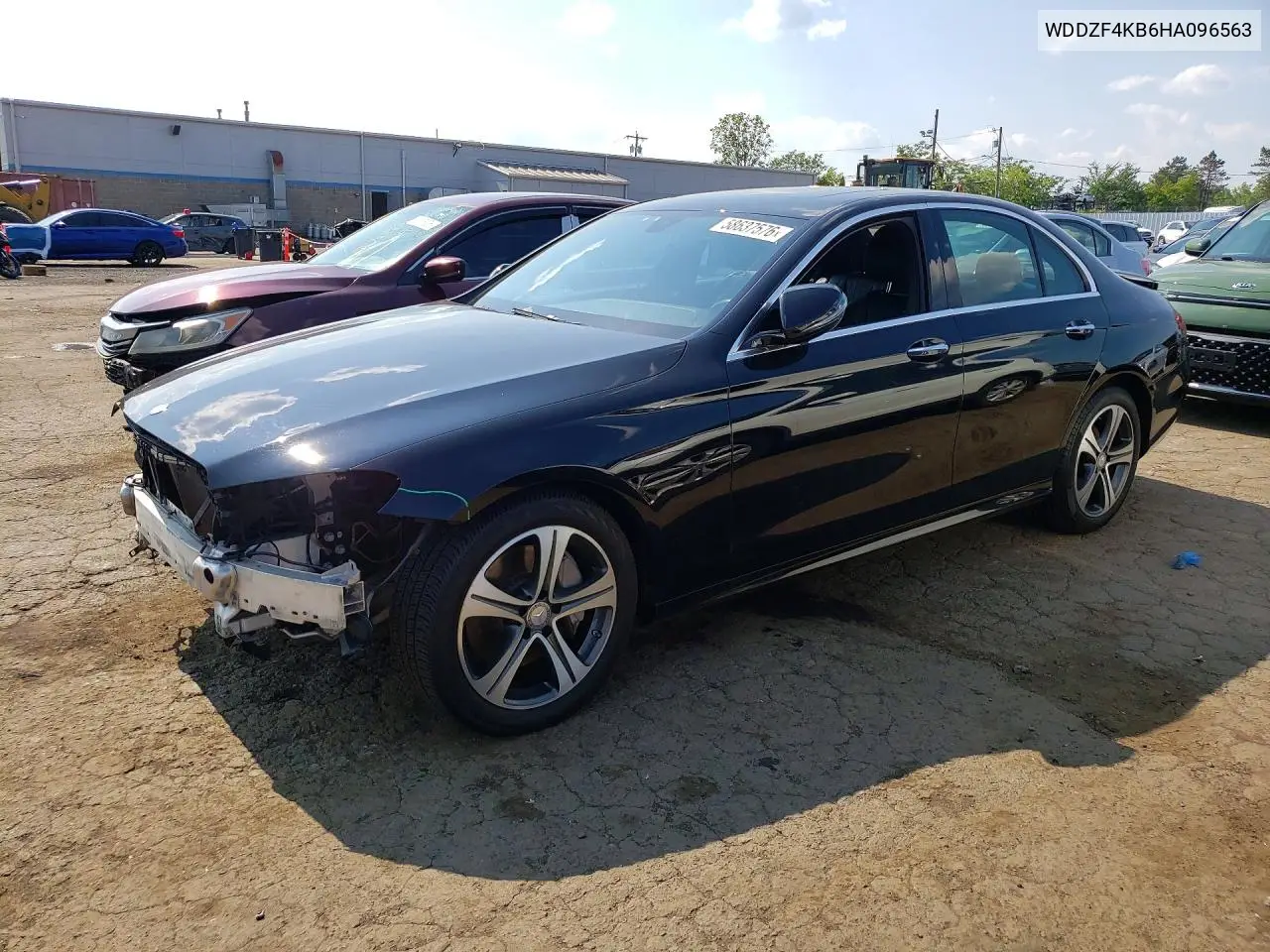 2017 Mercedes-Benz E 300 4Matic VIN: WDDZF4KB6HA096563 Lot: 58637576