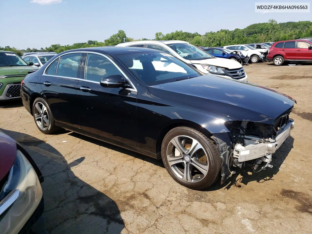 2017 Mercedes-Benz E 300 4Matic VIN: WDDZF4KB6HA096563 Lot: 58637576