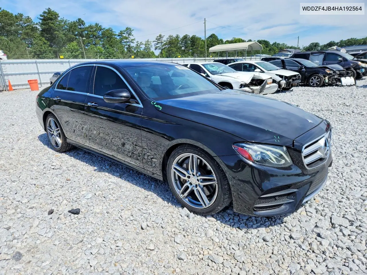 2017 Mercedes-Benz E 300 VIN: WDDZF4JB4HA192564 Lot: 58639136