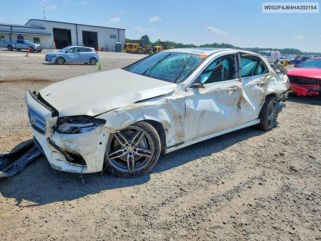 2017 Mercedes-Benz E 300 VIN: WDDZF4JB4HA202154 Lot: 59849086