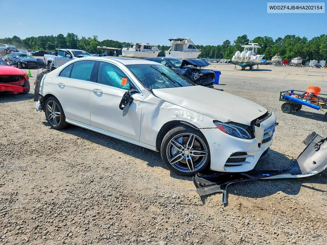 2017 Mercedes-Benz E 300 VIN: WDDZF4JB4HA202154 Lot: 59849086