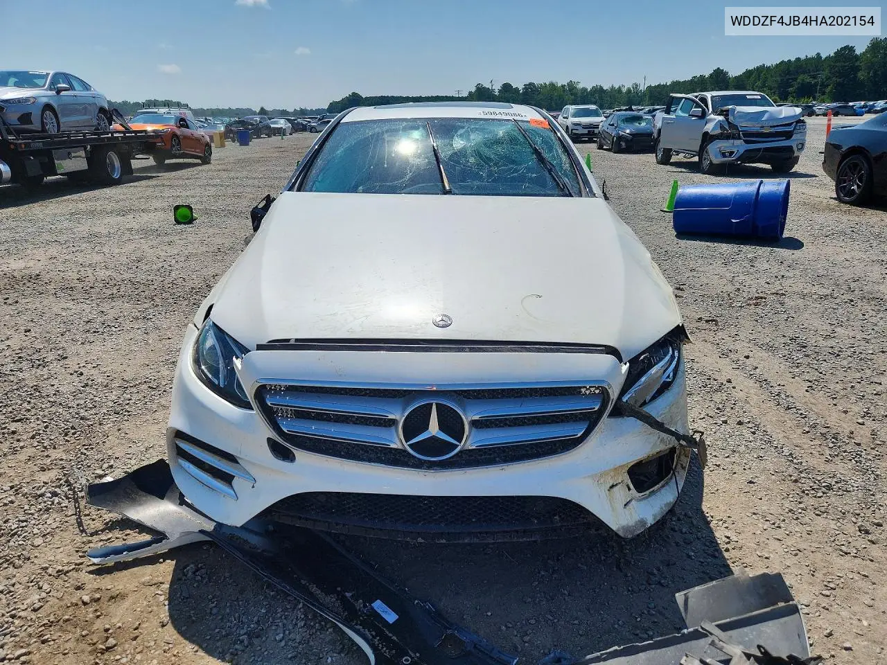 2017 Mercedes-Benz E 300 VIN: WDDZF4JB4HA202154 Lot: 59849086
