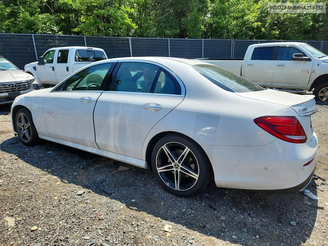 2017 Mercedes-Benz E 300 4Matic VIN: WDDZF4KB8HA238752 Lot: 59957606