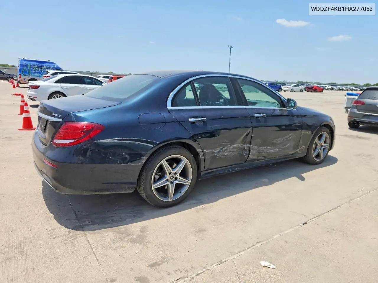 2017 Mercedes-Benz E 300 4Matic VIN: WDDZF4KB1HA277053 Lot: 60526096