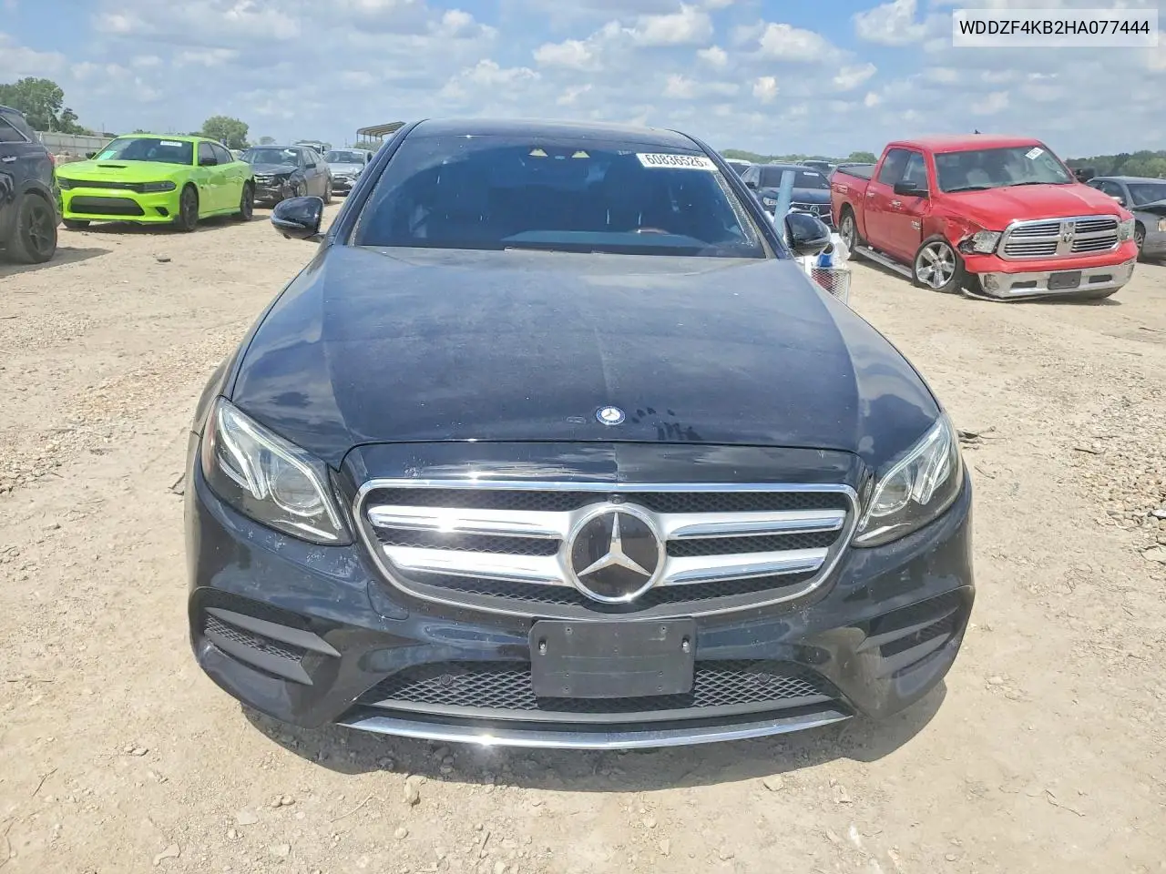 2017 Mercedes-Benz E 300 4Matic VIN: WDDZF4KB2HA077444 Lot: 60836526