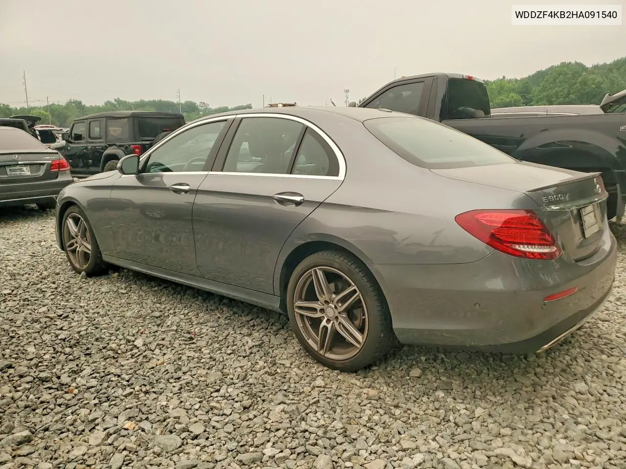 2017 Mercedes-Benz E 300 4Matic VIN: WDDZF4KB2HA091540 Lot: 60990806
