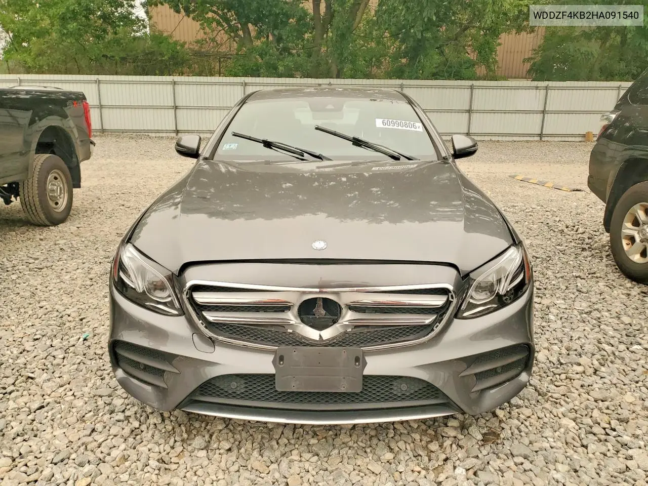 2017 Mercedes-Benz E 300 4Matic VIN: WDDZF4KB2HA091540 Lot: 60990806