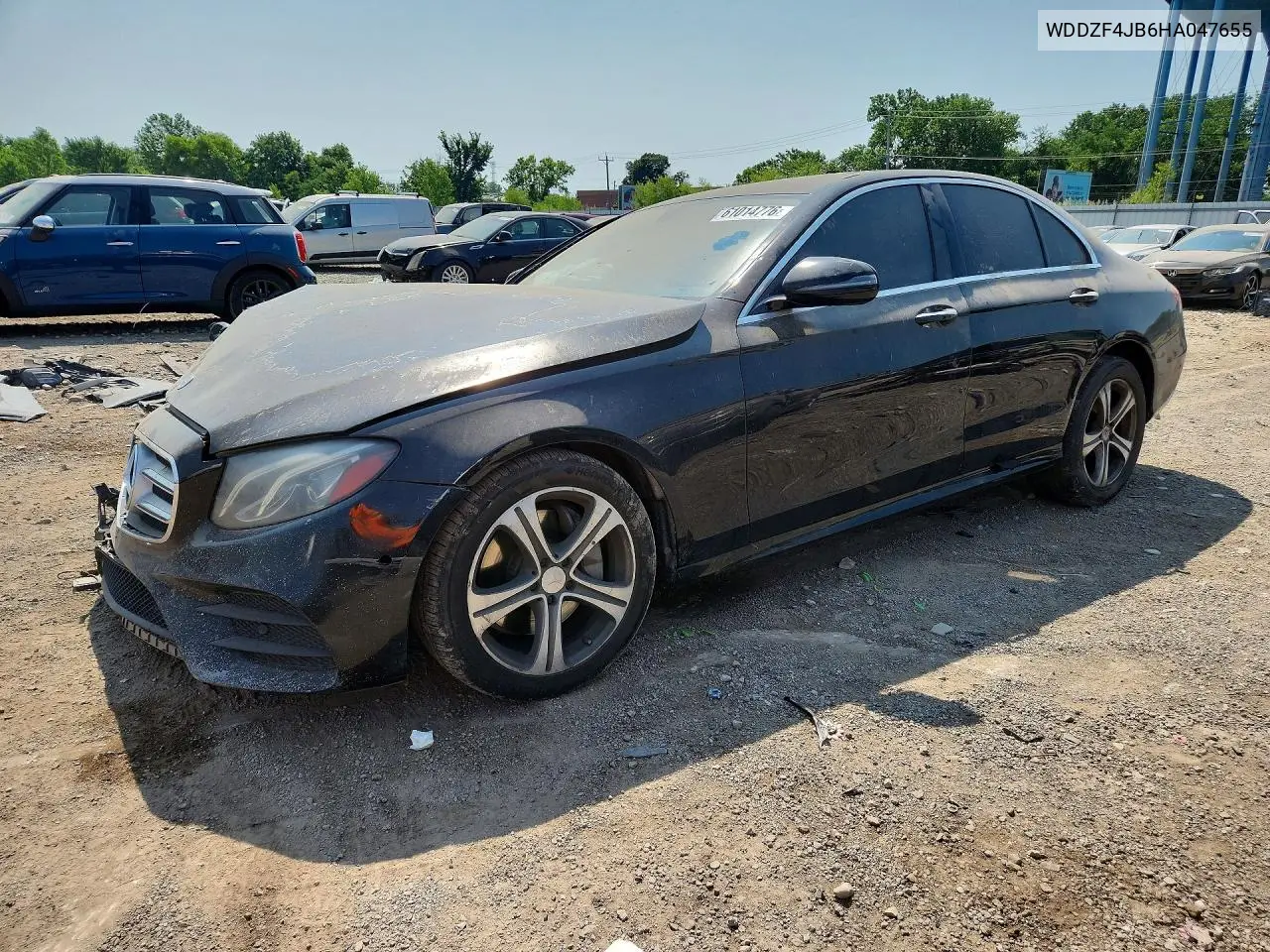 2017 Mercedes-Benz E 300 VIN: WDDZF4JB6HA047655 Lot: 61014776
