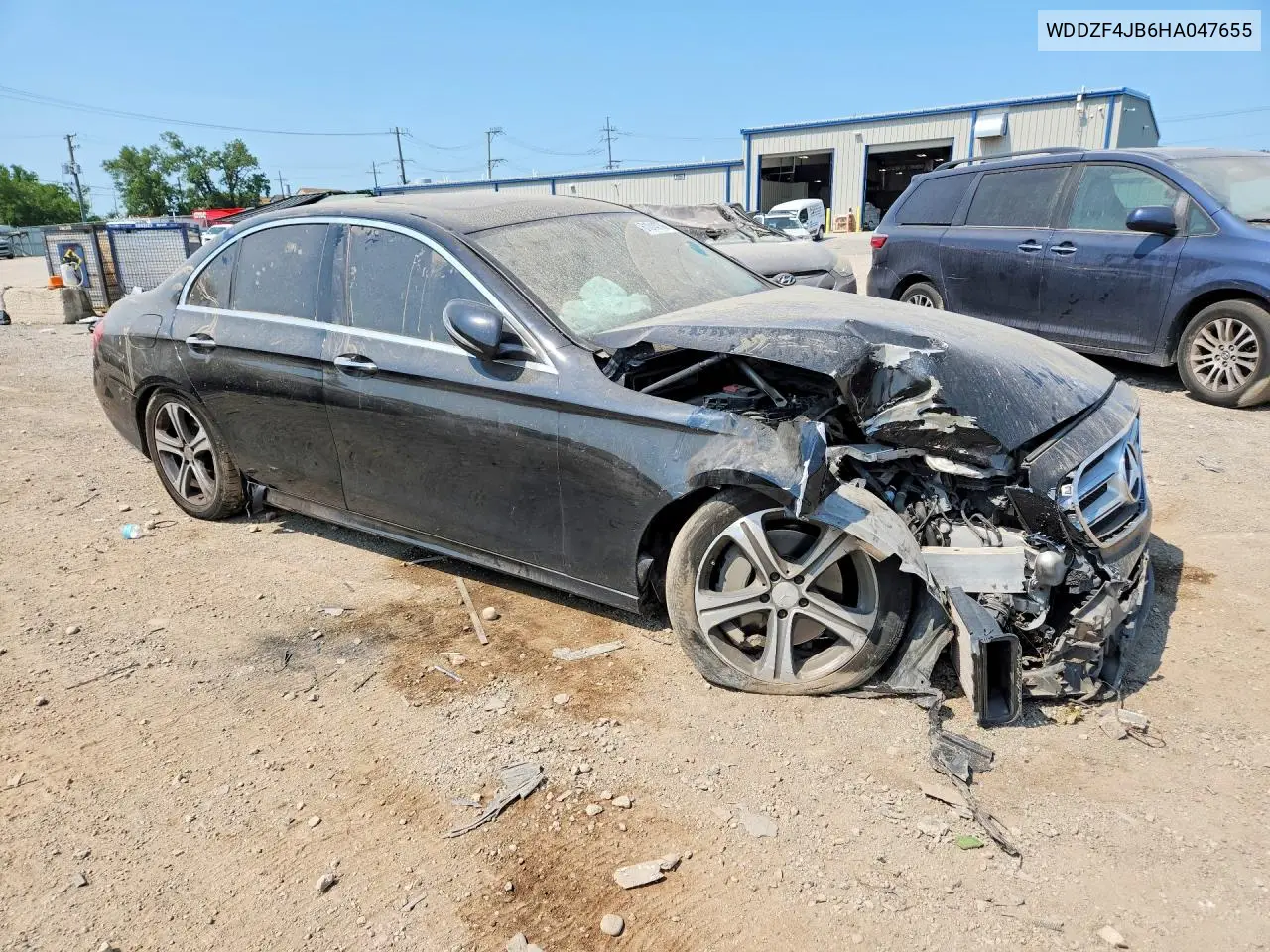 2017 Mercedes-Benz E 300 VIN: WDDZF4JB6HA047655 Lot: 61014776