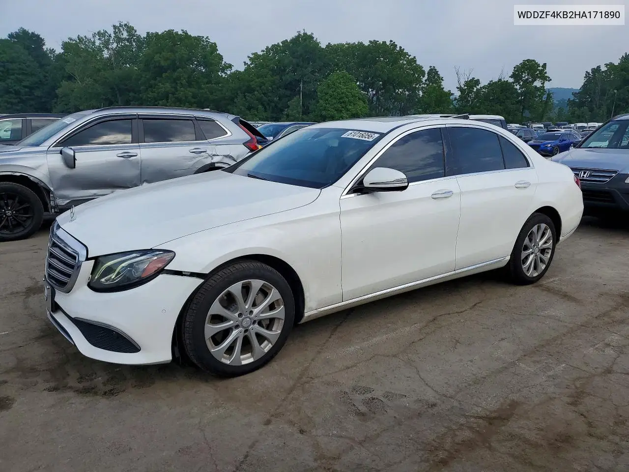 2017 Mercedes-Benz E 300 4Matic VIN: WDDZF4KB2HA171890 Lot: 61016056