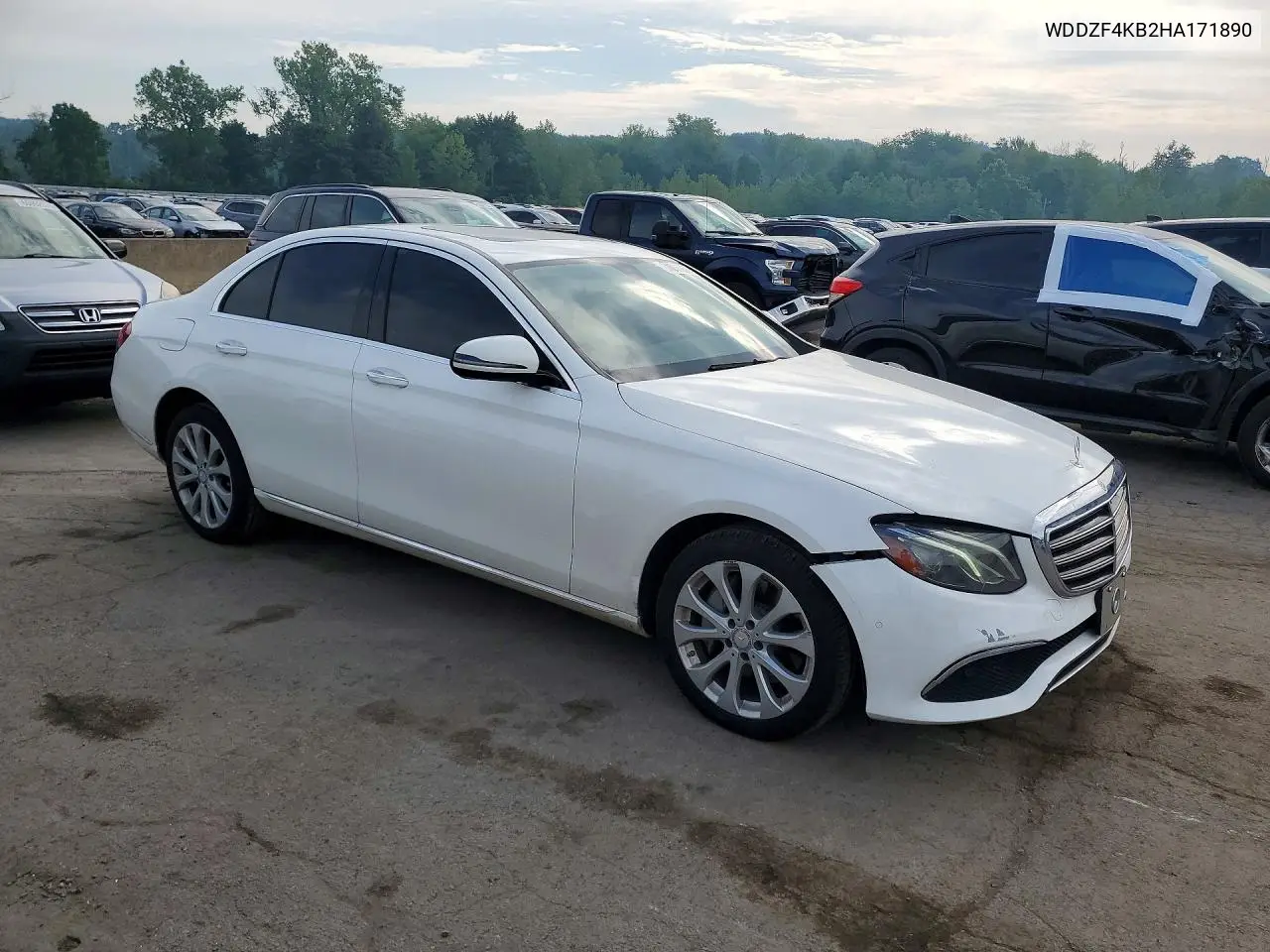 2017 Mercedes-Benz E 300 4Matic VIN: WDDZF4KB2HA171890 Lot: 61016056