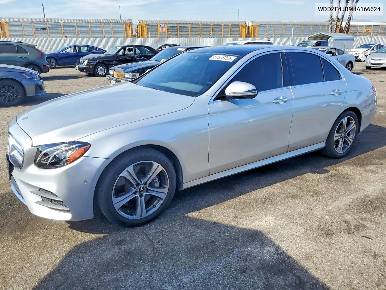 2017 Merz E 300 VIN: WDDZF4JB9HA166624 Lot: 61578756