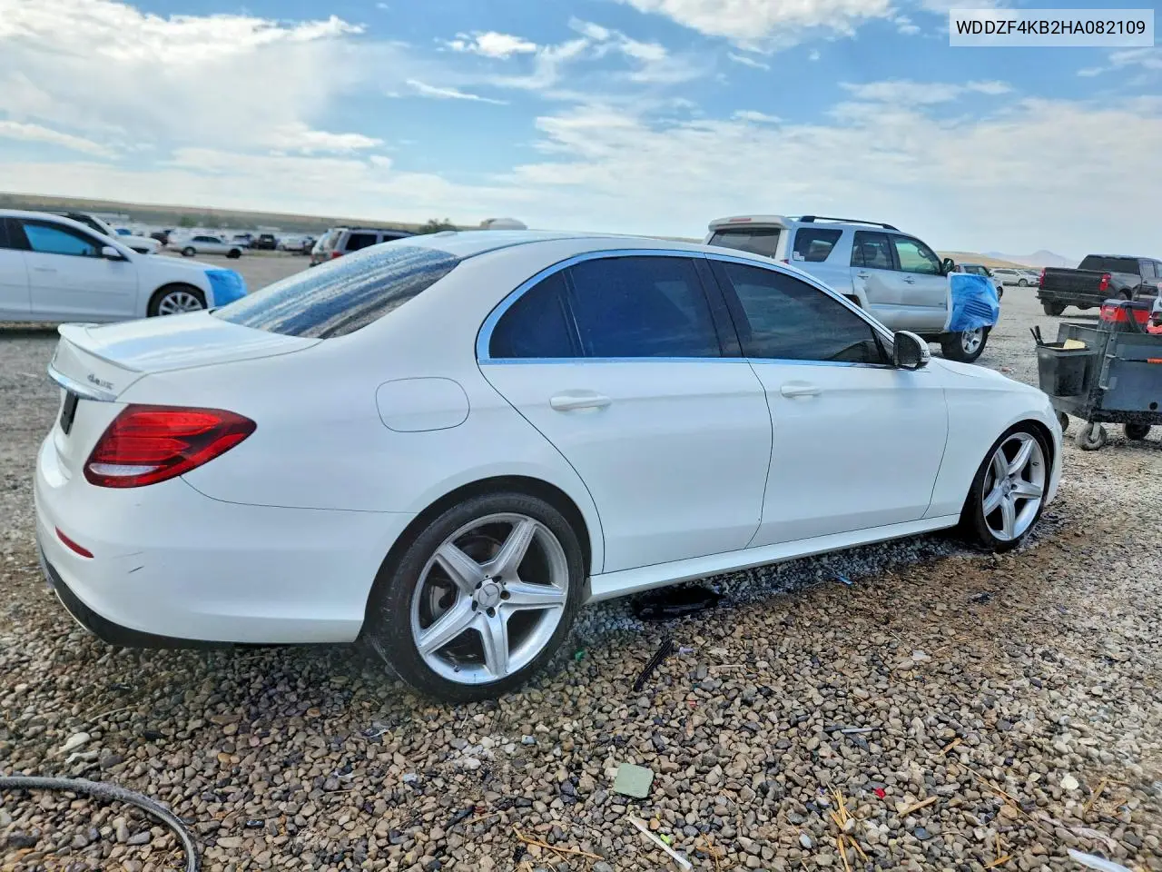 2017 Mercedes-Benz E 300 4Matic VIN: WDDZF4KB2HA082109 Lot: 61880596