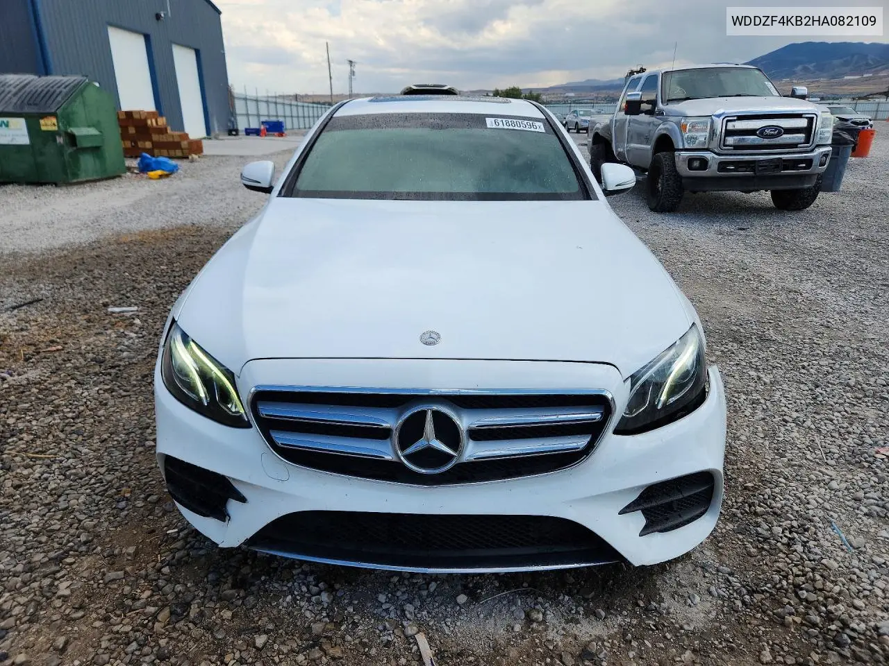 2017 Mercedes-Benz E 300 4Matic VIN: WDDZF4KB2HA082109 Lot: 61880596