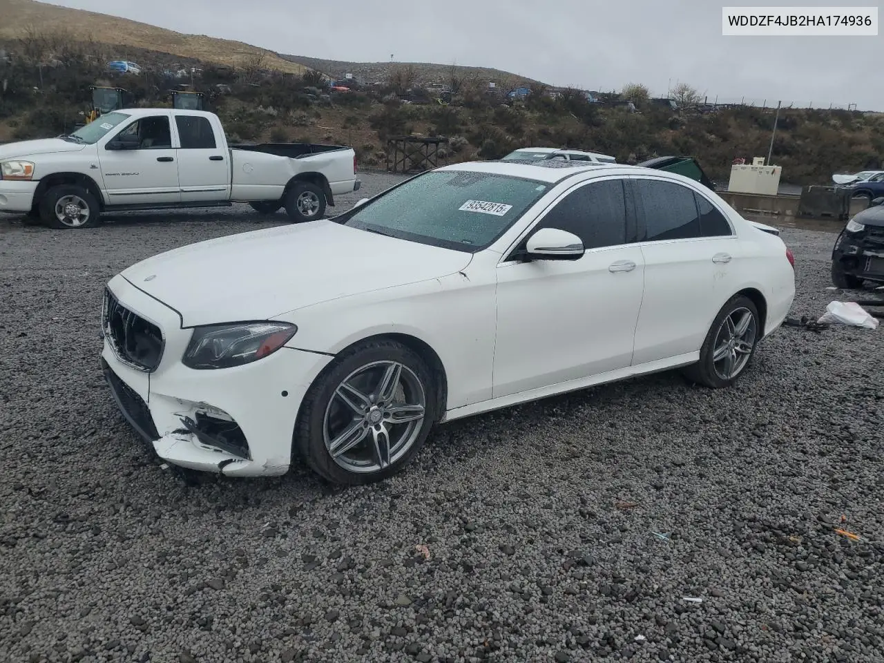 WDDZF4JB2HA174936 2017 Mercedes-Benz E 300
