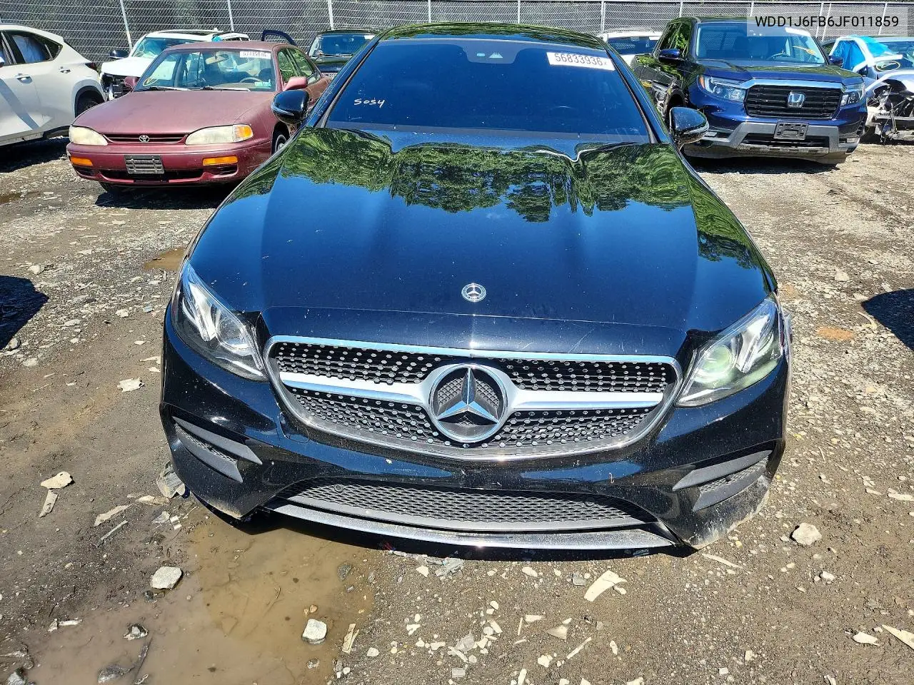 2018 Mercedes-Benz E 400 VIN: WDD1J6FB6JF011859 Lot: 56833936