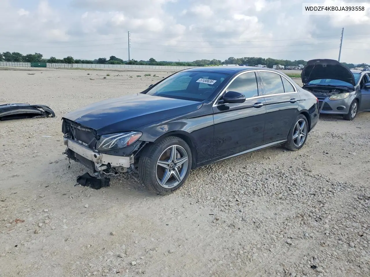 2018 Mercedes-Benz E 300 4Matic VIN: WDDZF4KB0JA393558 Lot: 57498636