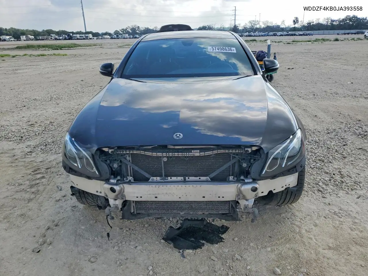 2018 Mercedes-Benz E 300 4Matic VIN: WDDZF4KB0JA393558 Lot: 57498636