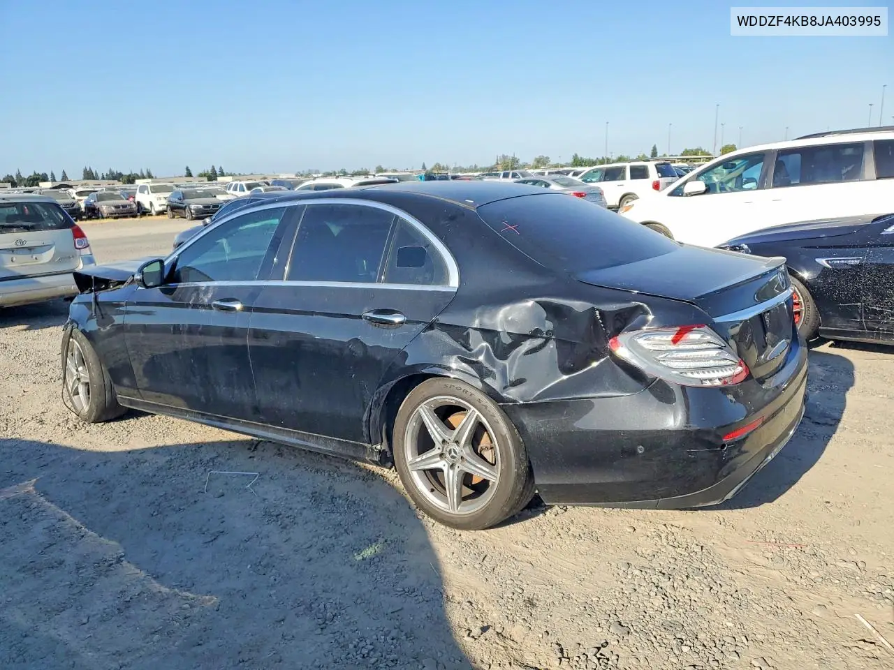 2018 Mercedes-Benz E 300 4Matic VIN: WDDZF4KB8JA403995 Lot: 58378216
