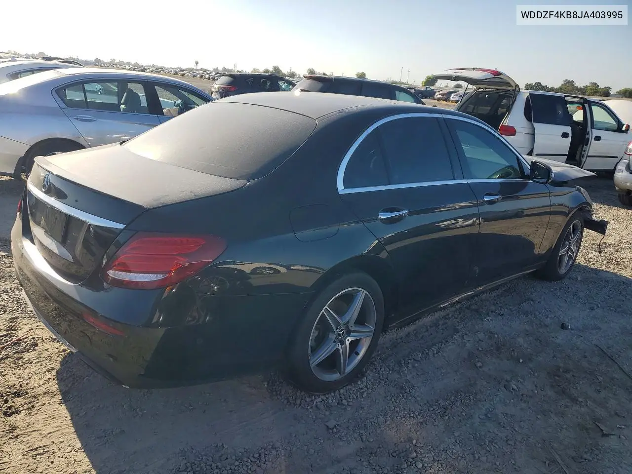 2018 Mercedes-Benz E 300 4Matic VIN: WDDZF4KB8JA403995 Lot: 58378216