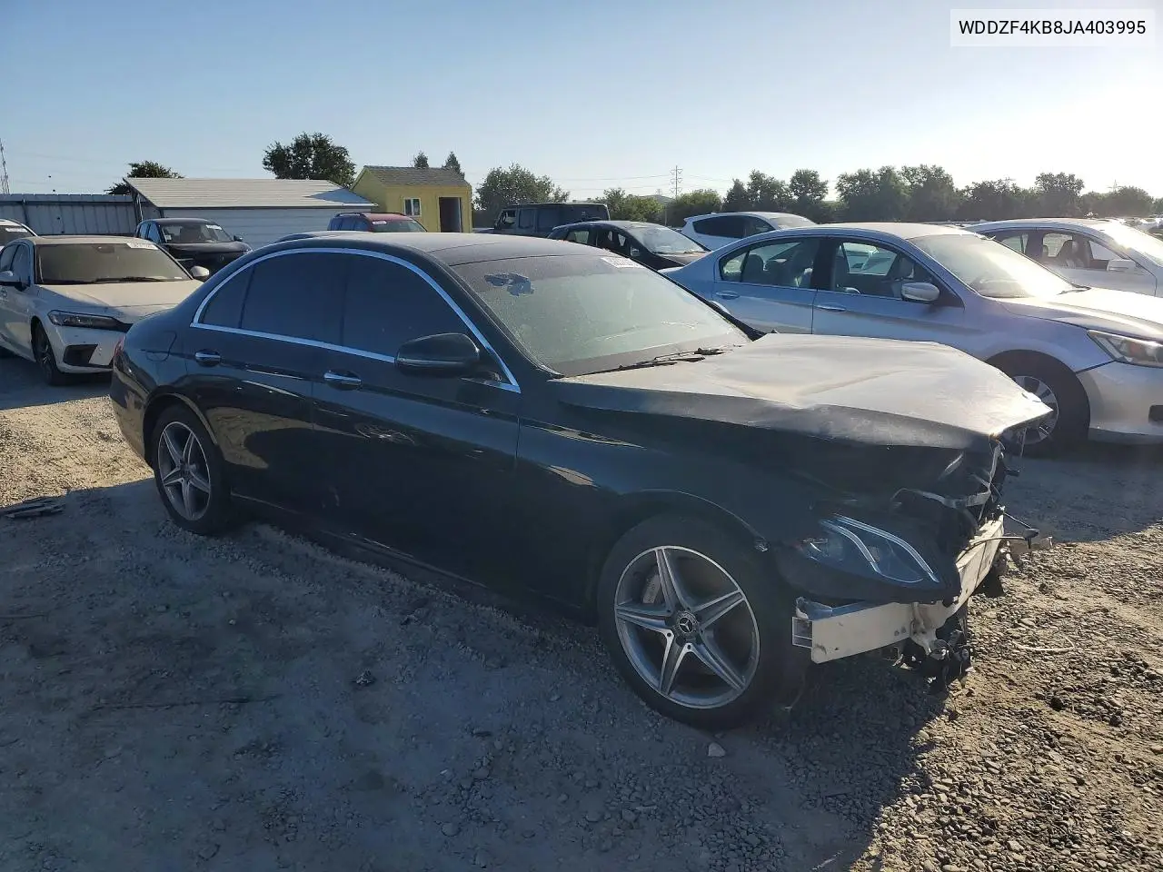 2018 Mercedes-Benz E 300 4Matic VIN: WDDZF4KB8JA403995 Lot: 58378216
